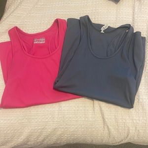 (2) Under Armour Workout tanks